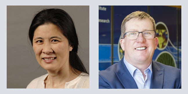 Dr. Kennedy and Dr. Liu